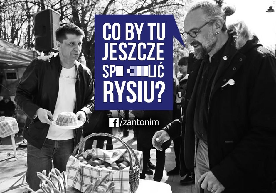 Maderowy Petru z KOD-u spadł, rozbił się o&nbsp;POPiS…