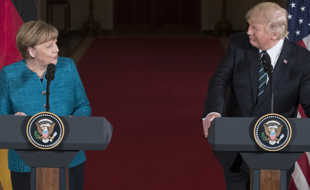 Jak pies z kotem, czyli spotkanie Trump –&nbsp;Merkel