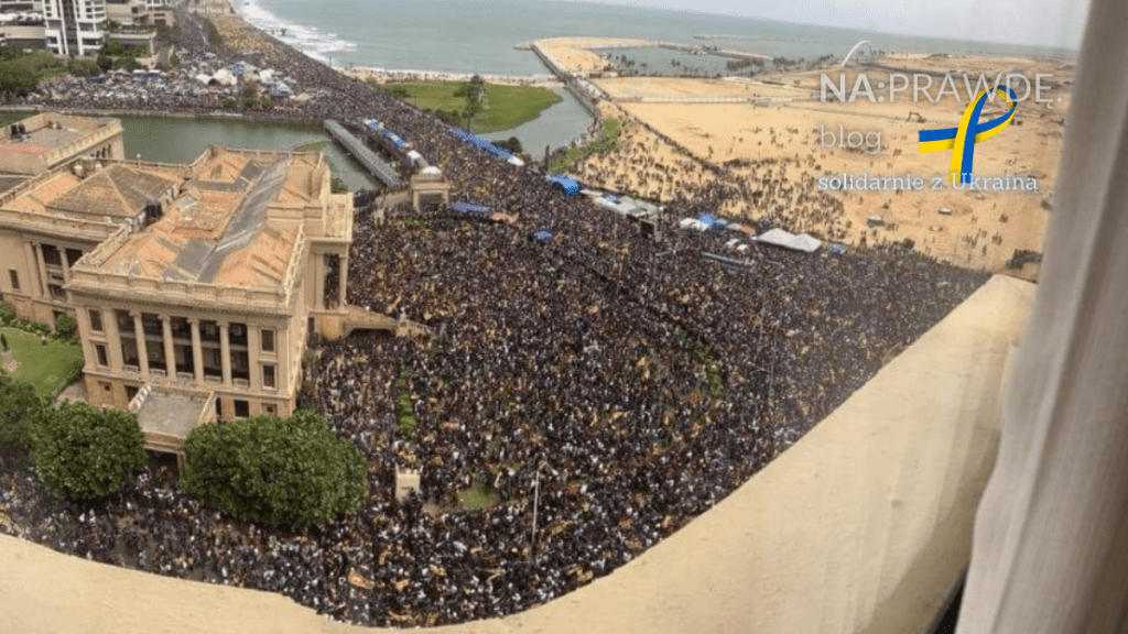 Lankijska rewolucja zebrała&nbsp;żniwo